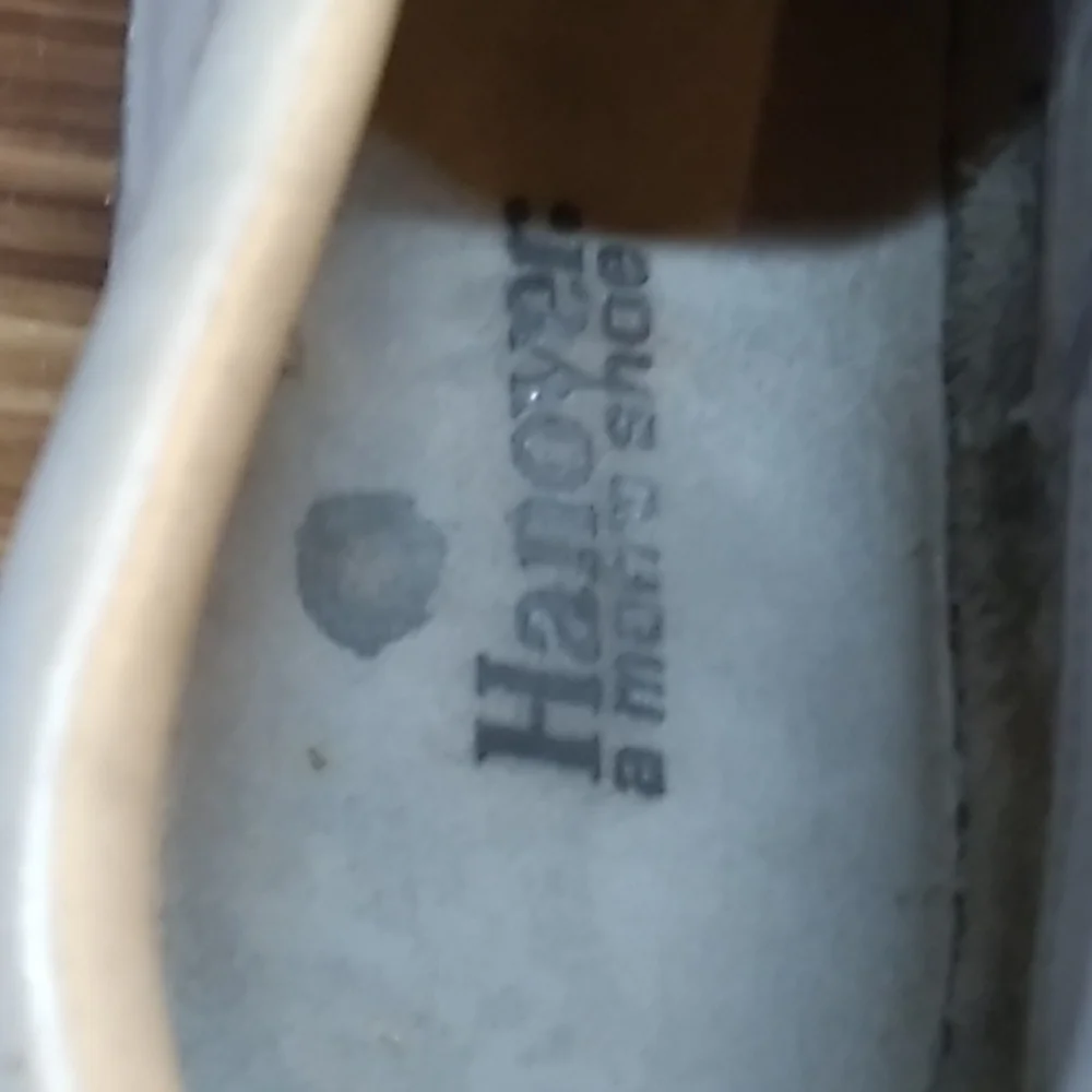 Mens Hanover leather lace up loafers 10.5